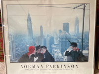 Framed Vintage Norman Parkinson Print
