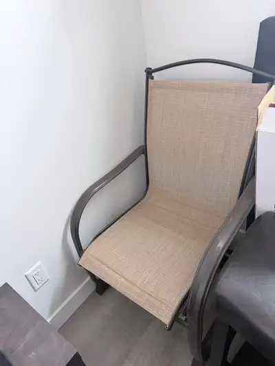 Looking to sell a couple chairs, tv stand, tv. In okay condition, never used them just been sitting...