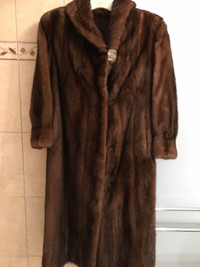 Mink coat for women.
