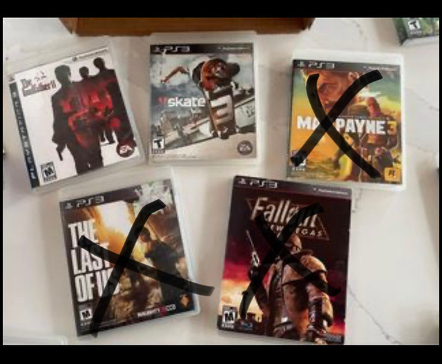 PS3 Games in Sony Playstation 3 in Medicine Hat