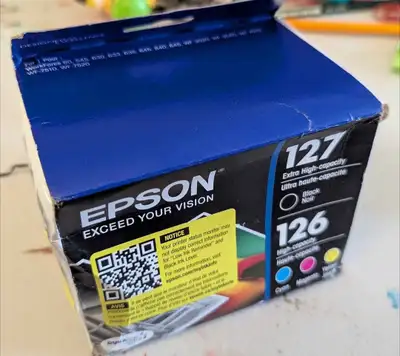 Genuine Epson Inks for Colour Printer, View more
