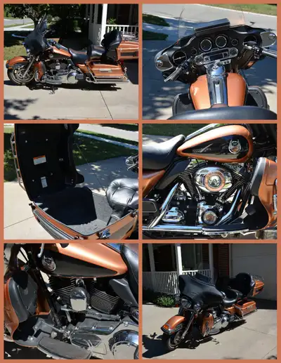 BEAUTIFUL BIKE! AWESOME SHAPE! TERRIFIC RUNNING CONDITION! UPSCALE EXTRA'S! FLHTCU MODEL EVERY OPTIO...