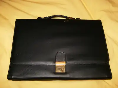 Business - attache case, black with key - BRAMPTON, View more