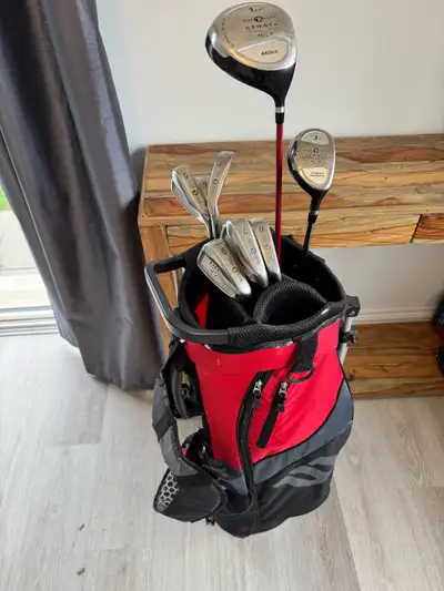 Top Flite Strata Golf Club Set (8 Clubs) + Wilson Bag, View more