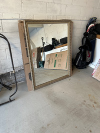 Mirror - framed mirror - 36”x46”