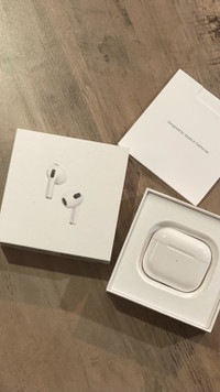 APPLE AIRPODS 3RD GENERATION ( comes with warranty)