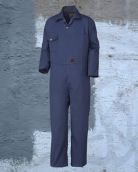 NEW Pioneer 7-Pocket Heavy-Duty Work Coverall, Navy Blue, 42
