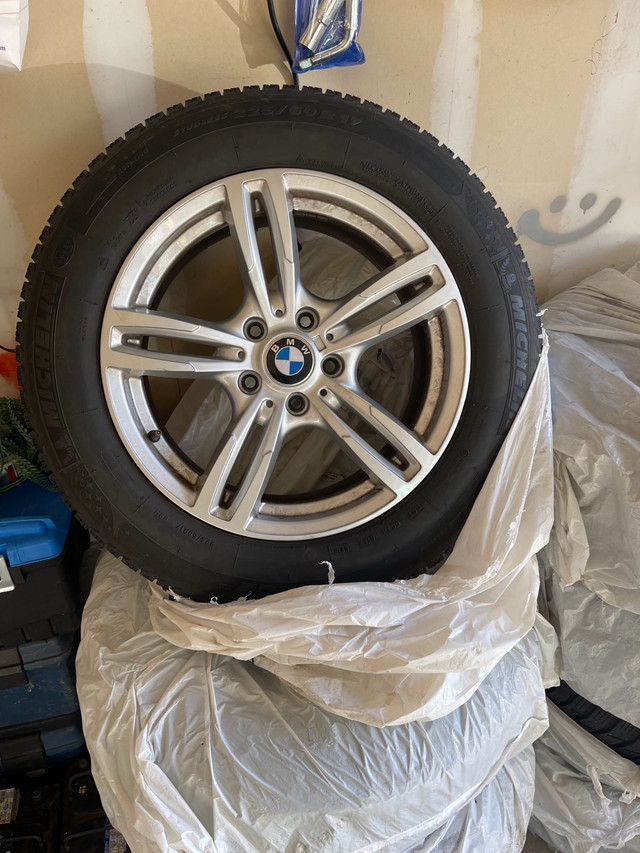 225/60R17 Michelin BMW X3 Rims and Tires in Tires & Rims in Oshawa / Durham Region