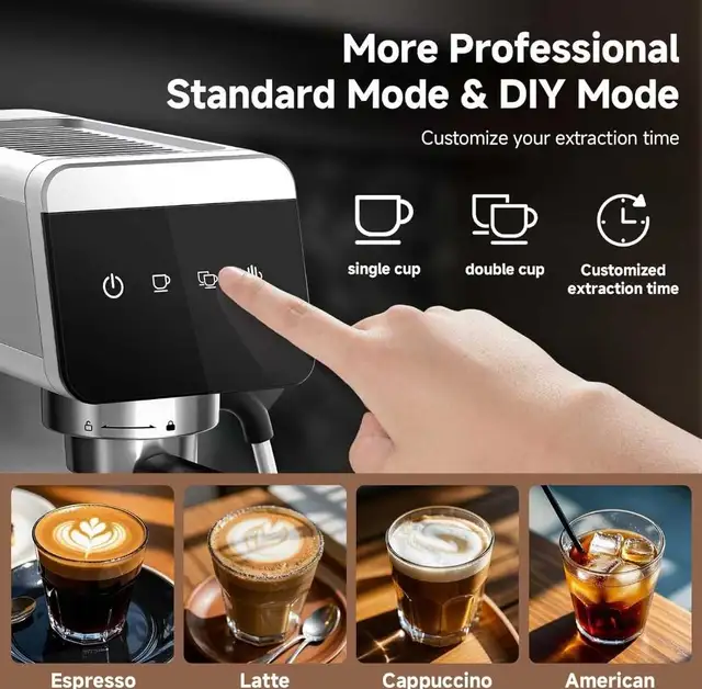 Espresso Machines with LED Touch screen, Espresso Coffee  in Coffee Makers in Markham / York Region - Image 7