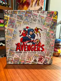 AVENGERS SILVER AGE , AGENTS OF SHIELD TRADING CARD BINDER