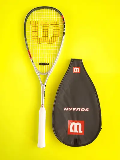 Wilson Ti Force Graphite Titanium Squash Racquet, View more
