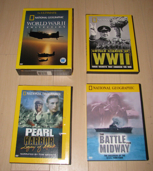 National Geographics 3 DVDs Ultimate World War II Collection in CDs, DVDs & Blu-ray in Mississauga / Peel Region - Image 3