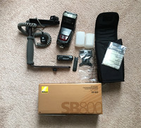 Nikon SB-800 Flash w/accessories