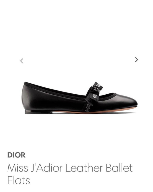 New Christian Dior J’adior ballerina flats shoes in Women's - Shoes in City of Toronto - Image 4