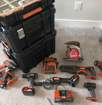 Rigid tool package tool boxes 