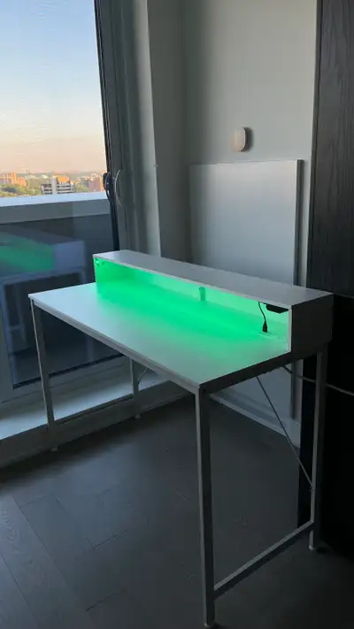 White Modern Desk, View more