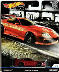 Hot Wheels Premium 1/64 Toyota Supra Car Culture Diecast Car