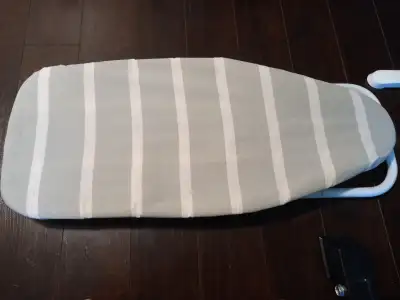 Good condition and great for smaller living spaces. Portable tabletop ironing board, good condition,...