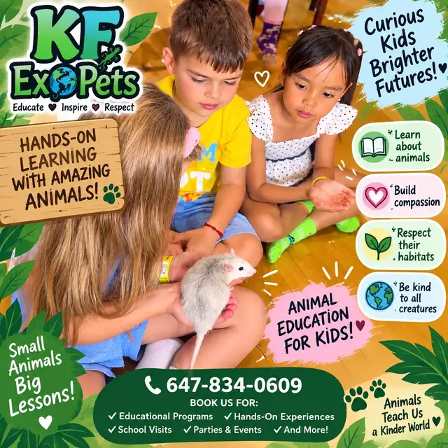 Kids’ Birthday Party • Animal show for kids and more !