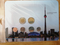 2011 Canada CN Tower 6-coin Collector Card