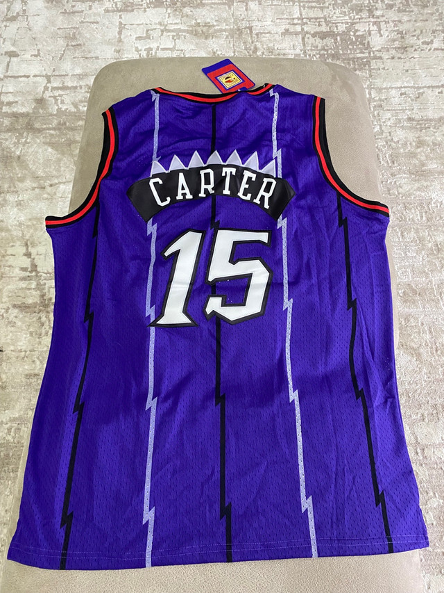 Vince Carter NBA Jersey #15 Toronto Raptors in Men's in Markham / York Region - Image 2