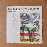 Canada millennium stamp - pristine 
Hudson's Bay Company 