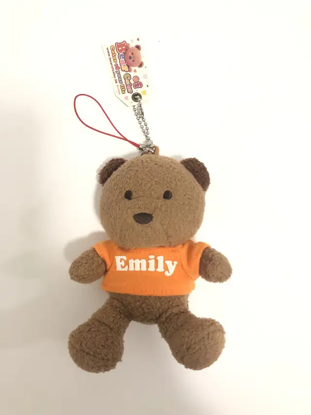 10cm bear of colour plush accessory orange t shirt Emily in Arts & Collectibles in City of Toronto - Image 2