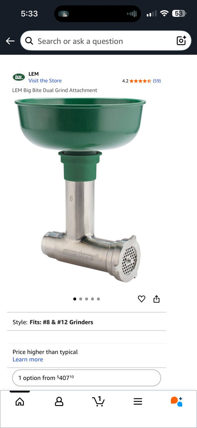 LEM Dual Grind Kit - BRAND NEW!!! in Power Tools in Calgary - Image 4