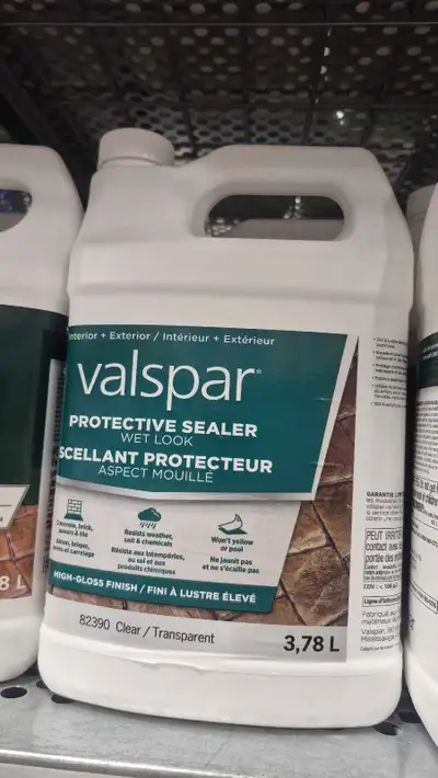 Valspar Protective Sealer Wet Look 3.78L, View more