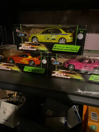 Figurine Fast And Furious 1/18 Rock Johnson - Résine, Non Peinte, Pour Ertl, France
