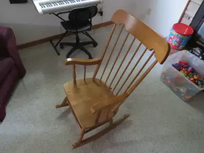 Wooden Rocking Chair, View more