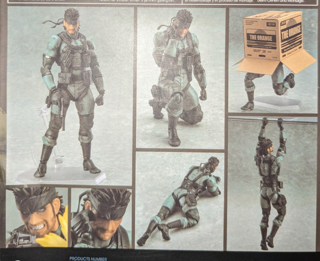 Metal Gear figma figures in Toys & Games in Mississauga / Peel Region - Image 2