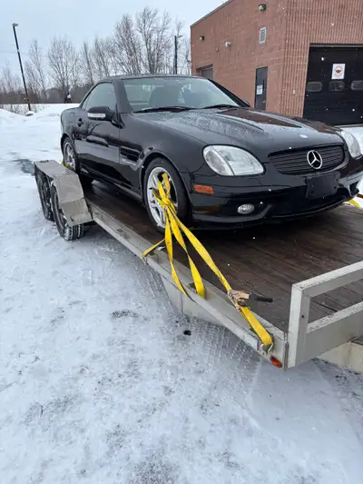MERCEDES 2004 SLK32 AMG BODY PARTS THIS CAR IS NOT FOR SALE. It is a donor car and ONLY the parts li...
