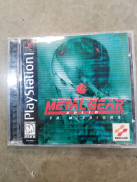 Metal Gear sold ps original game 