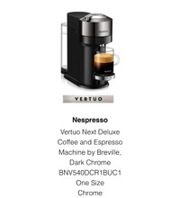Nespresso VERTUO Next Delux by Breville