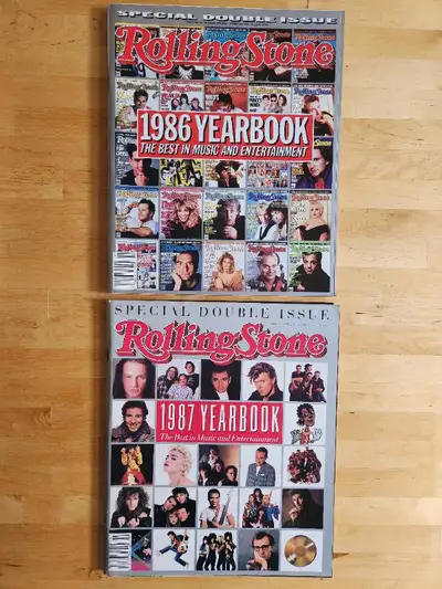 Rolling Stone Magazines - Four Yearbook Issues, View more
