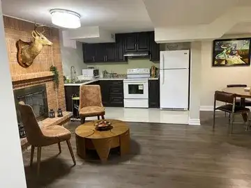 2bedroom furnished walkup basement