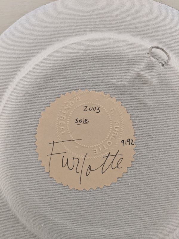 ASSIETTE DÉCORATIVE FURLOTTE (pomme et fleurs) in Home Décor & Accents in Thetford Mines - Image 4