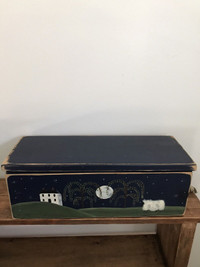 Wooden storage box 