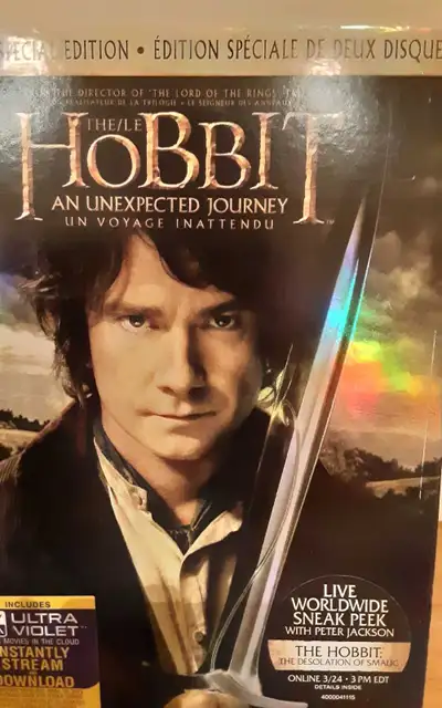 THE HOBBIT  - TWO DISC SPECIAL EDITION  - DVD'S, View more