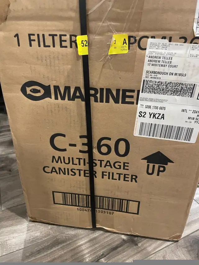 Marineland C-360 Canister Filter Brand New in Box in Other in Markham / York Region - Image 6
