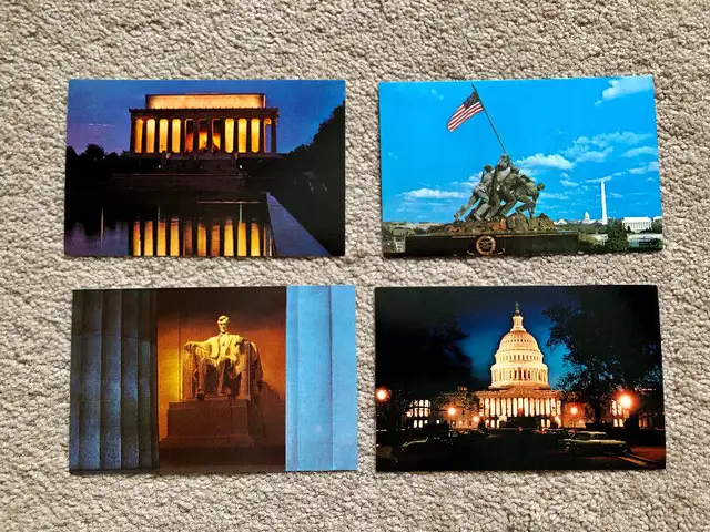 Vintage Postcards (16) - US Gov’t Related Tourist Sites in Arts & Collectibles in Mississauga / Peel Region - Image 5