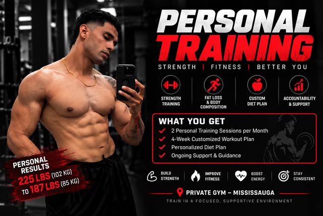 Personal Trainer | Build Strength, Lose Fat & Get in Shape |