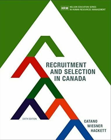 Training and Development / Recruitment and Selection in Canada in Textbooks in City of Toronto - Image 2