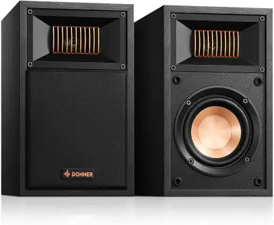 Donner Passive Bookshelf Speakers Pair 2-Way Stereo Speakers 40W, View more