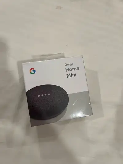 Google Home Mini - charcoal gray (brand new still sealed), View more