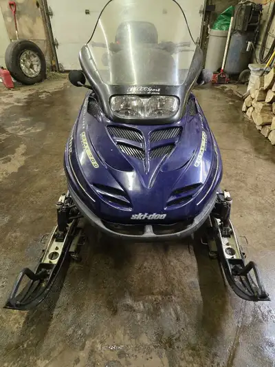 Runs and drives great, has electric start and electronic reverse, got it as a package and don't need...