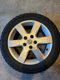 205 55 R16 Winter tires on rims