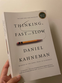 Thinking fast and slow 