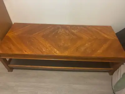 wood coffee table, View more